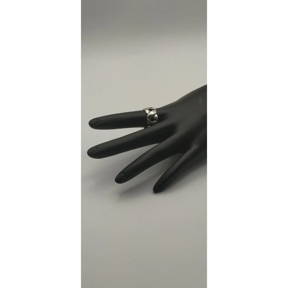 Style Braiding Design Ring, Silver 925‎ Size 6